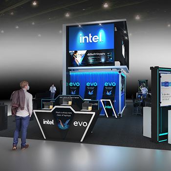 【intel】展台设计分享