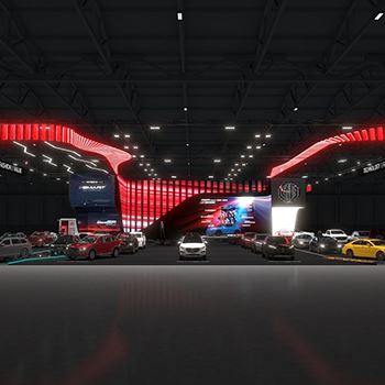 【MG Motor】展台设计分享