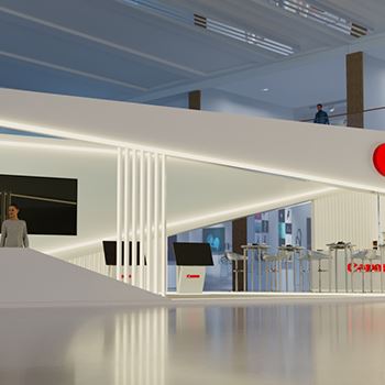 【CANON】展台设计分享