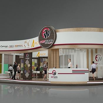 【Egypt wood】展台设计分享