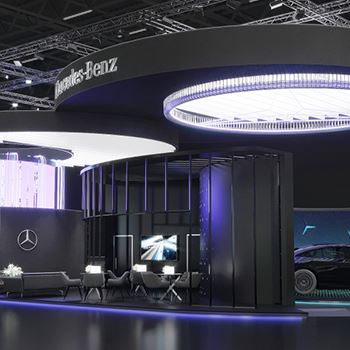 【Mercedes-Benz】展台设计分享