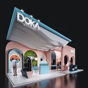 【DOKA】展台设计分享