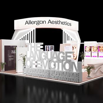【Allergan】展台设计分享