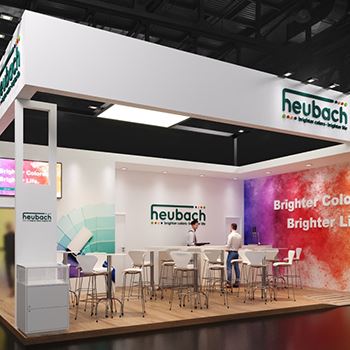【HEUBACH】展台设计分享