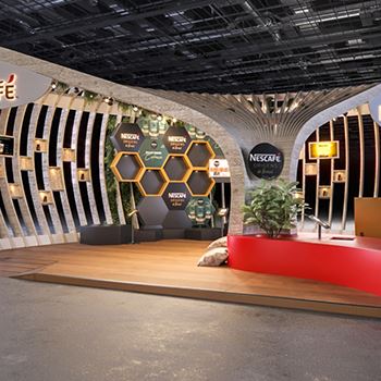 【Nescafe】展台设计分享