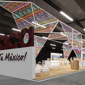 【Oaxaca Tianguis Turístico】展台设计分享