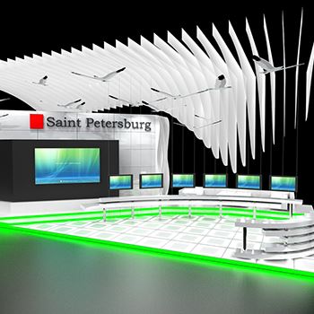 【Saint Petersburg】展台设计分享