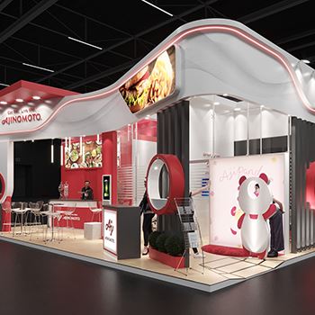 【Ajinomoto】展台设计分享