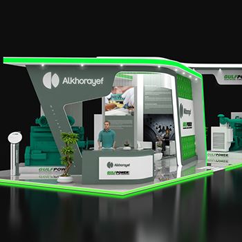 【Alkhorayef】展台设计分享