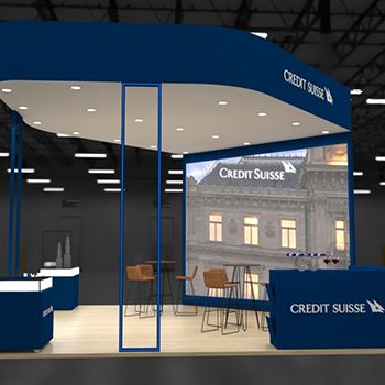 【CRRDIT SUISSE】展台设计分享