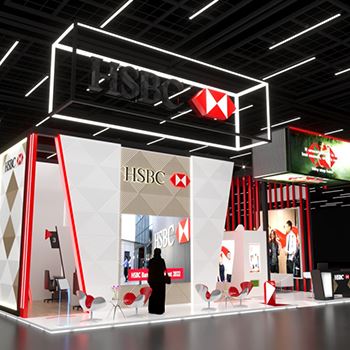 【HSBC】展台设计分享