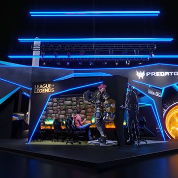 【Acer predator】展台设计分享