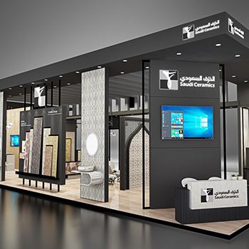 【Saudi Ceramic】展台设计分享