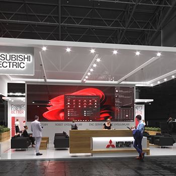【MITSUBISHI ELECTRIC】展台设计分享
