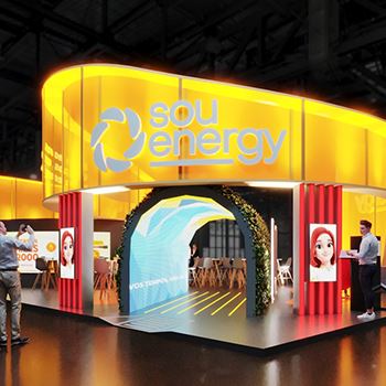 【SOU ENERGY】展台设计分享