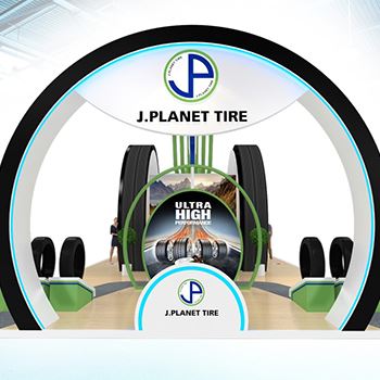 【J.PLANET TIRE】展台设计分享