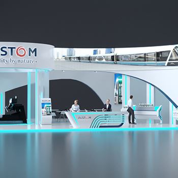 【Alstom】展台设计分享