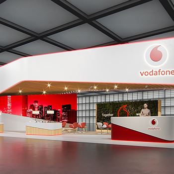 【vodafone】展台设计分享