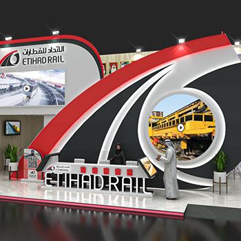 【ETIHAD RAIL】展台设计分享