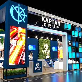 【Kaptan Grup】展台设计分享