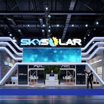 【SKYSOLAR】展台设计分享
