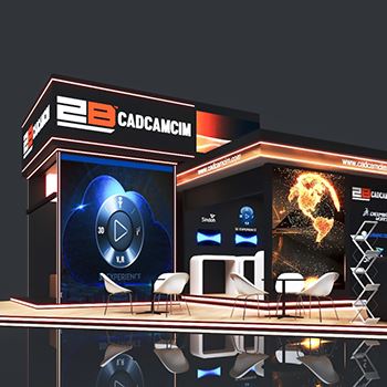 【2B CADCAMCIM】展台设计分享
