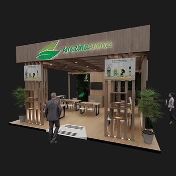 【Amazônias Aromas】展台设计分享