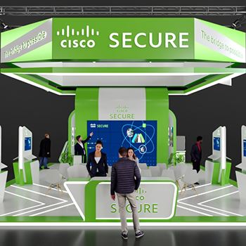 【Cisco Secure】展台设计分享