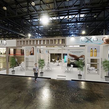 【Exo Hair】展台设计分享