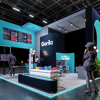 【Gorila】展台设计分享