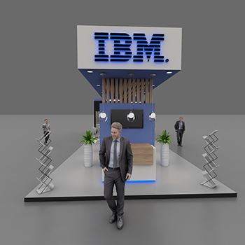 【IBM】展台设计分享
