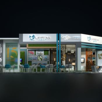 【LASIRENAAQARI】展台设计分享