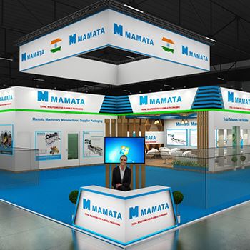 【Mamata machinery】展台设计分享