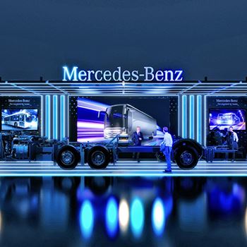 【Mercedes-Benz】展台设计分享