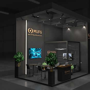 【MUFG】展台设计分享