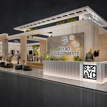 【SKY AD.DEVELOPMENTS】展台设计分享
