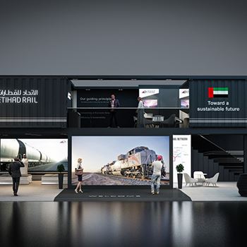 【Etihad Rail】展台设计分享