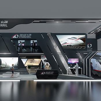 【Etihad Rail】展台设计分享