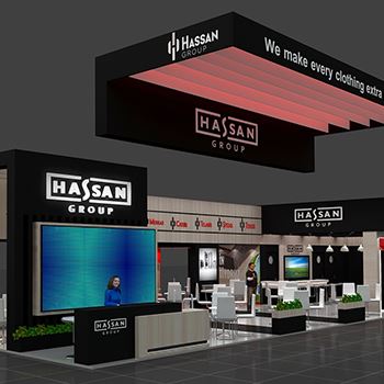 【HASSAN】展台设计分享