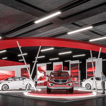 【KIA】展台设计分享