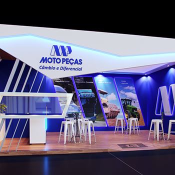 【Moto Peças】展台设计分享