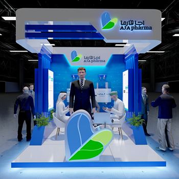 【AJA Pharma】展台设计分享