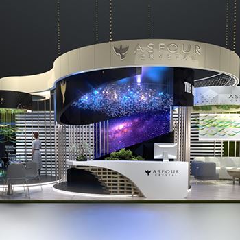 【Asfour Crystal】展台设计分享