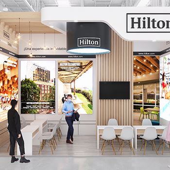 【Hilton】展台设计分享