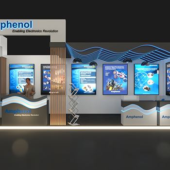 【Amphenol】展台设计分享