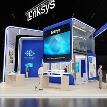 【LINKSYS】展台设计分享