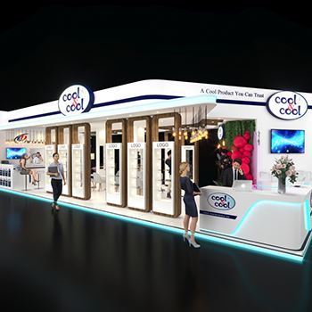 【Cool & Cool】展台设计分享