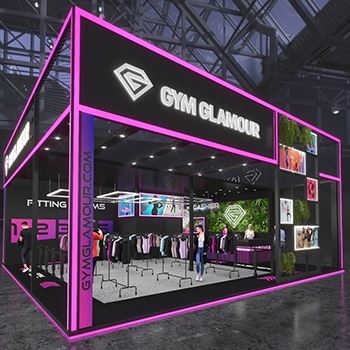 【Gym Glamour】展台设计分享