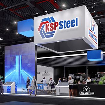 【KSP STEEL】展台设计分享