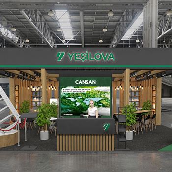 【YEŞİLOVA】展台设计分享